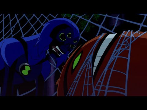 Ben 10 Alien Force - Brainstorm, Gwen and Kevin vs Spidermonkey