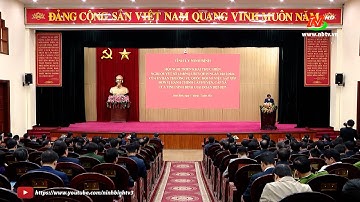 Hội nghị BCH Đảng bộ tỉnh mở rộng triển khai thực hiện Nghị quyết số 1318/NQ-UB Thường vụ QH15