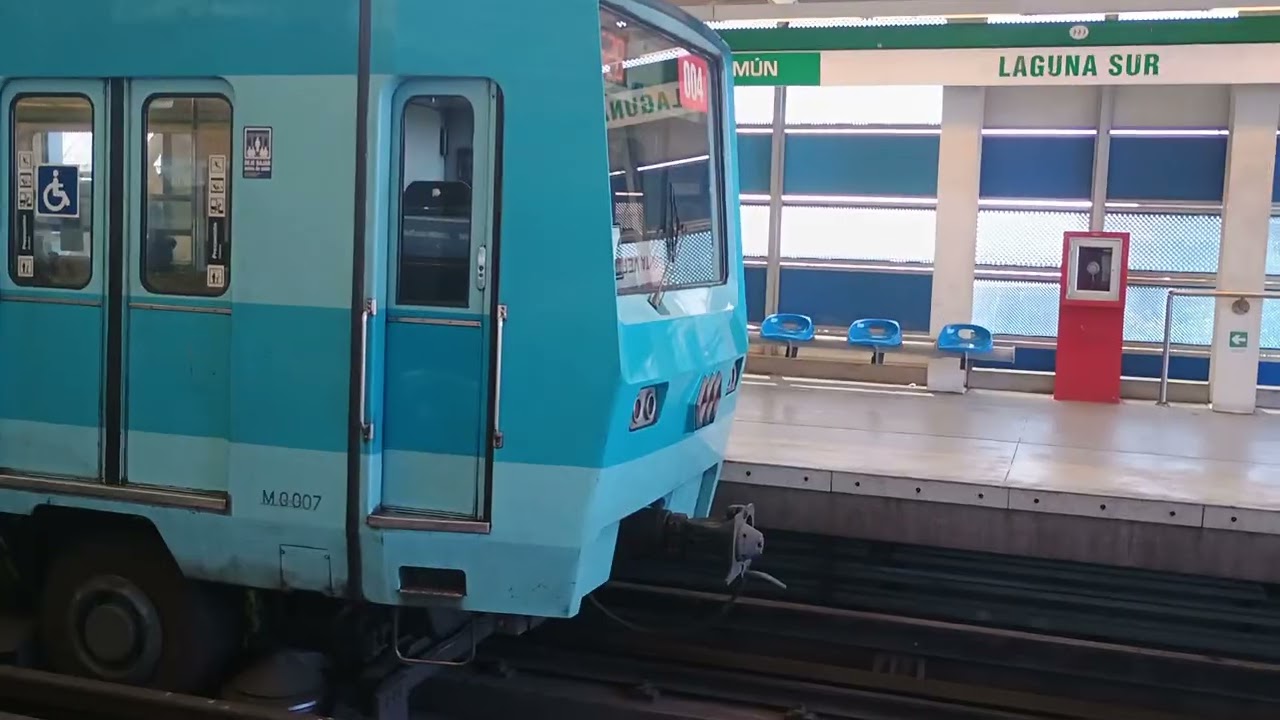 NS 93 2056 (nave de @ignaciolobos) y NS 74 3004 en laguna sur (bocina incluida) (línea 5)