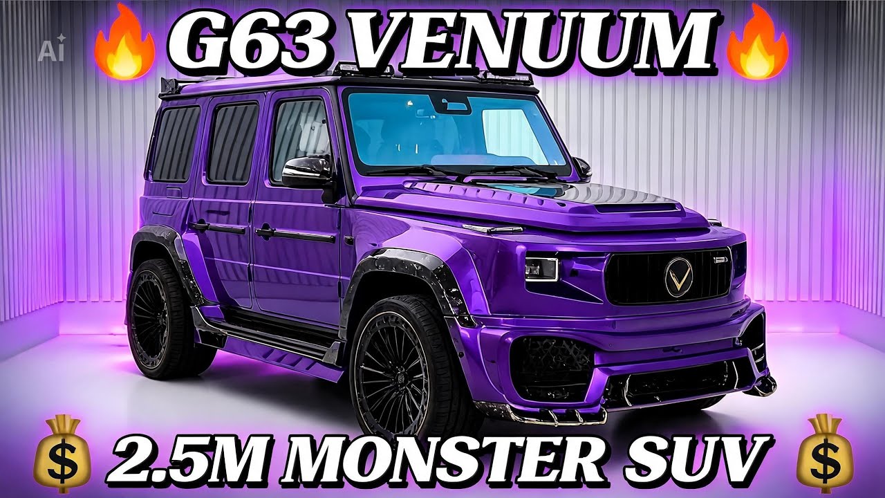 🔥🔥MERCEDES G63 VENUUM LIMITED EDITION | THE WILDEST G-WAGON IN