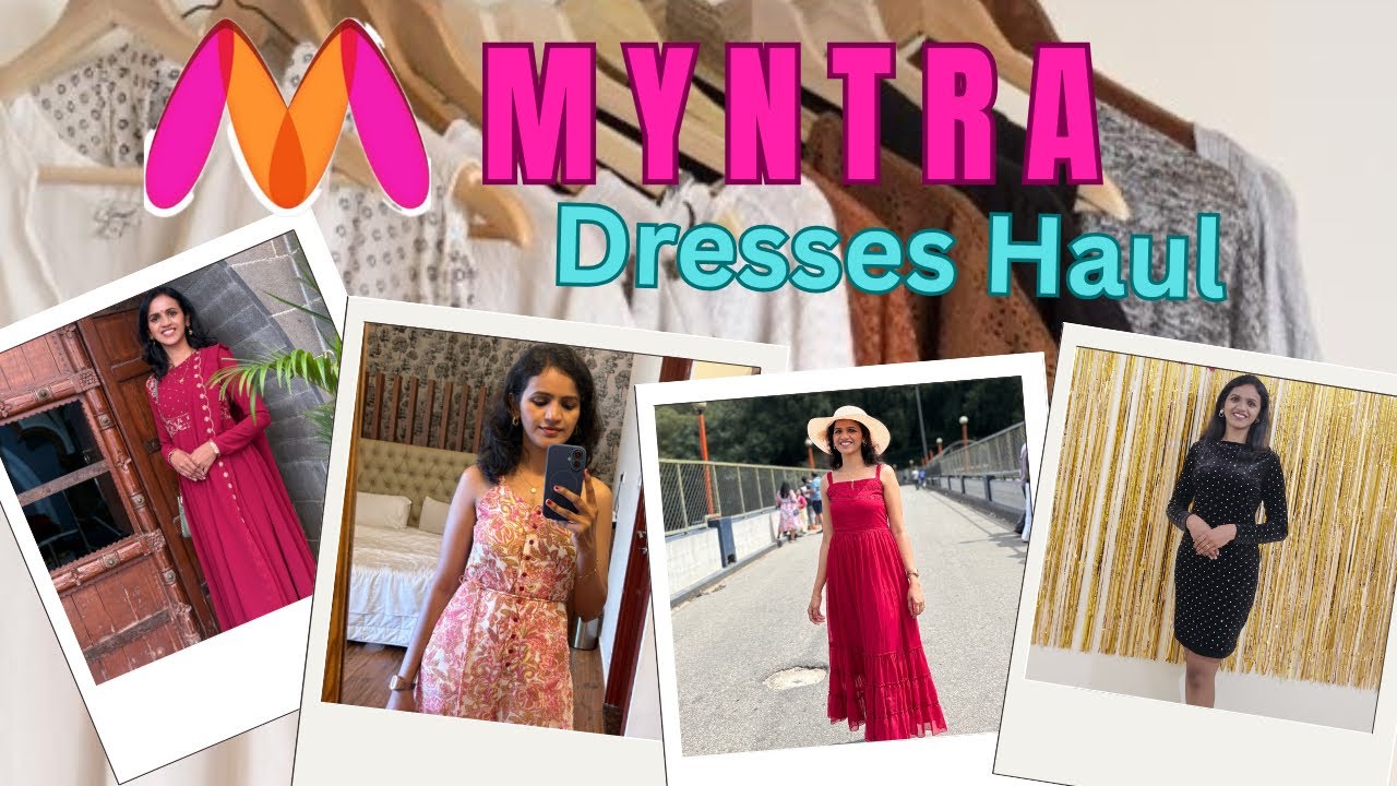 Myntra Shopping 🛍️ My AMAZING Myntra Dress Haul 👗