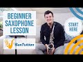 Beginner Saxophone Lesson #1 | SaxTuition Beginner Series