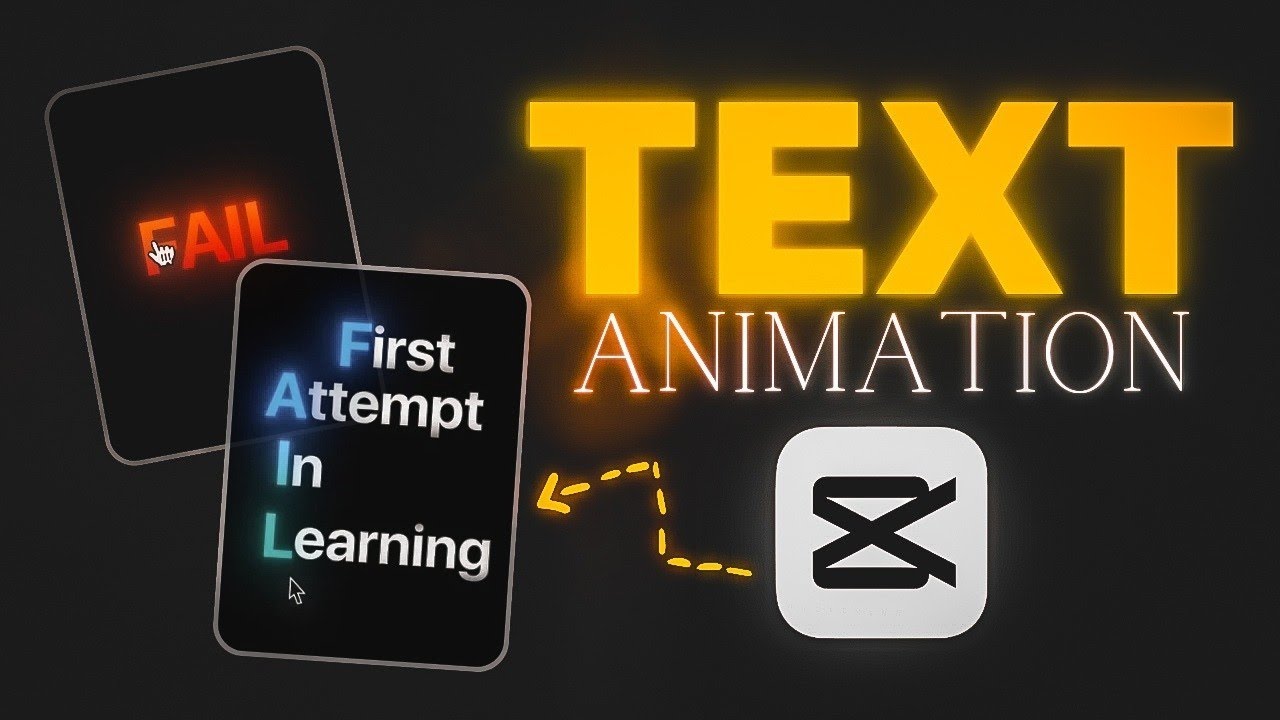 Unique 🤩 TEXT ANIMATION Tutorial in CAPCUT - YouTube