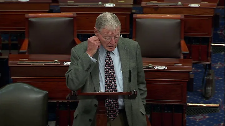 Inhofe Speaks about how the NDAA is tough on China