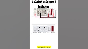 2 Switch 2 Socket 1 Indicator | #shorts