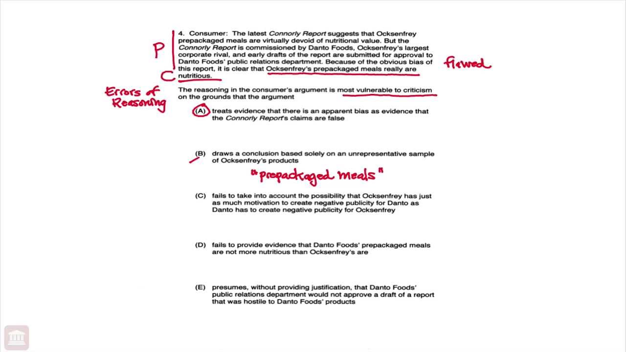 June 2007 LSAT LR1 Q4