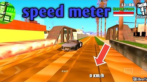 How to add speedometer mod in gta sa android /link in description/MTB gamers/