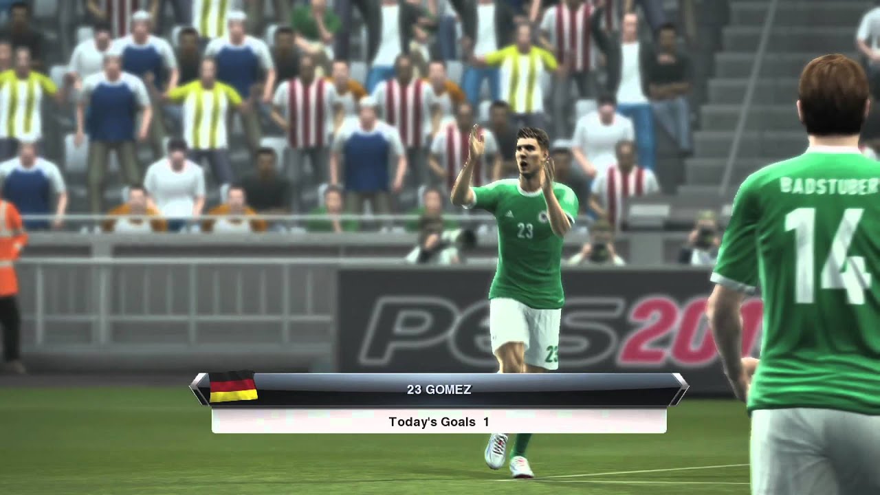 PES 2013 Gameplay - England vs Germany