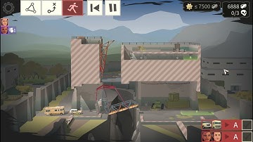 Bridge Constructor The Walking Dead 5-5 Medal + Full Skull