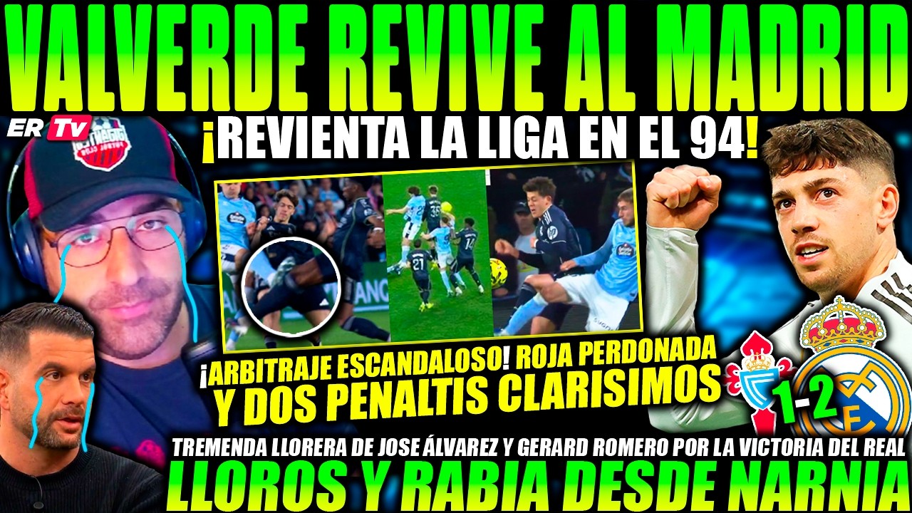 💥 VALVERDE REVIENTA la LIGA EN EL 94 y DA ESPERANZAS al REAL MADRID - LLOROS Y MUCHA RABIA en NARNIA