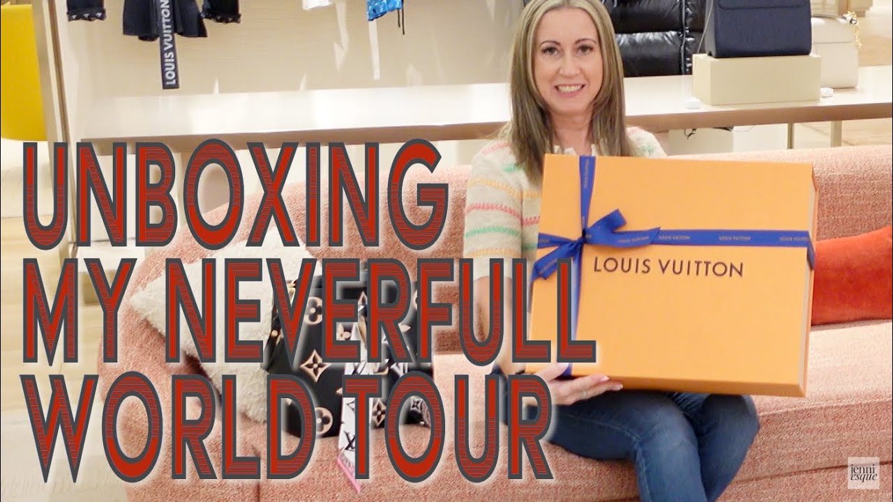 LV Neverfull MM World Tour 3 year Review PLUS UNBOXING/REVEALING MY LATEST  LV PURCHASE 