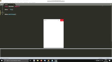 #1 Python/Tkinter - Tworzenie okienka [Zmiana ikony + Tytułu okienka]