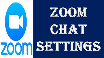 Chat Settings in Zoom? | How to Change the Settings for Chat in Zoom? | Zoom Tutorials