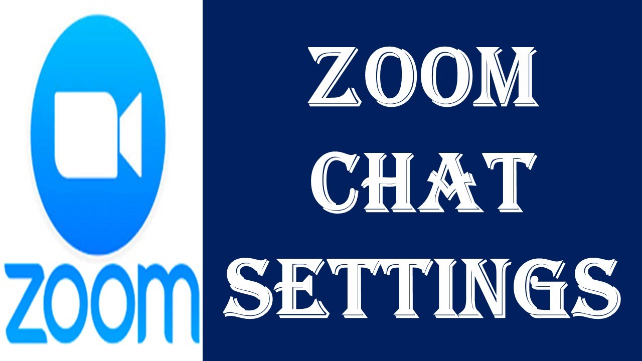 Chat Settings In Zoom? | How To Change The Settings For Chat In Zoom? | Zoom Tutorials