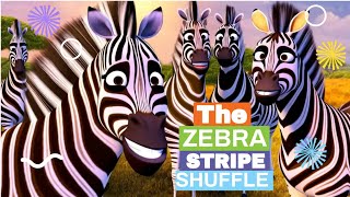 The Zebra Stripe Shuffle Zebra Dance Song For Kids