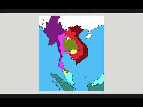 Myanmar vs Thailand vs Laos vs Cambodia vs Vietnam vs Malaysia vs Indonesia War