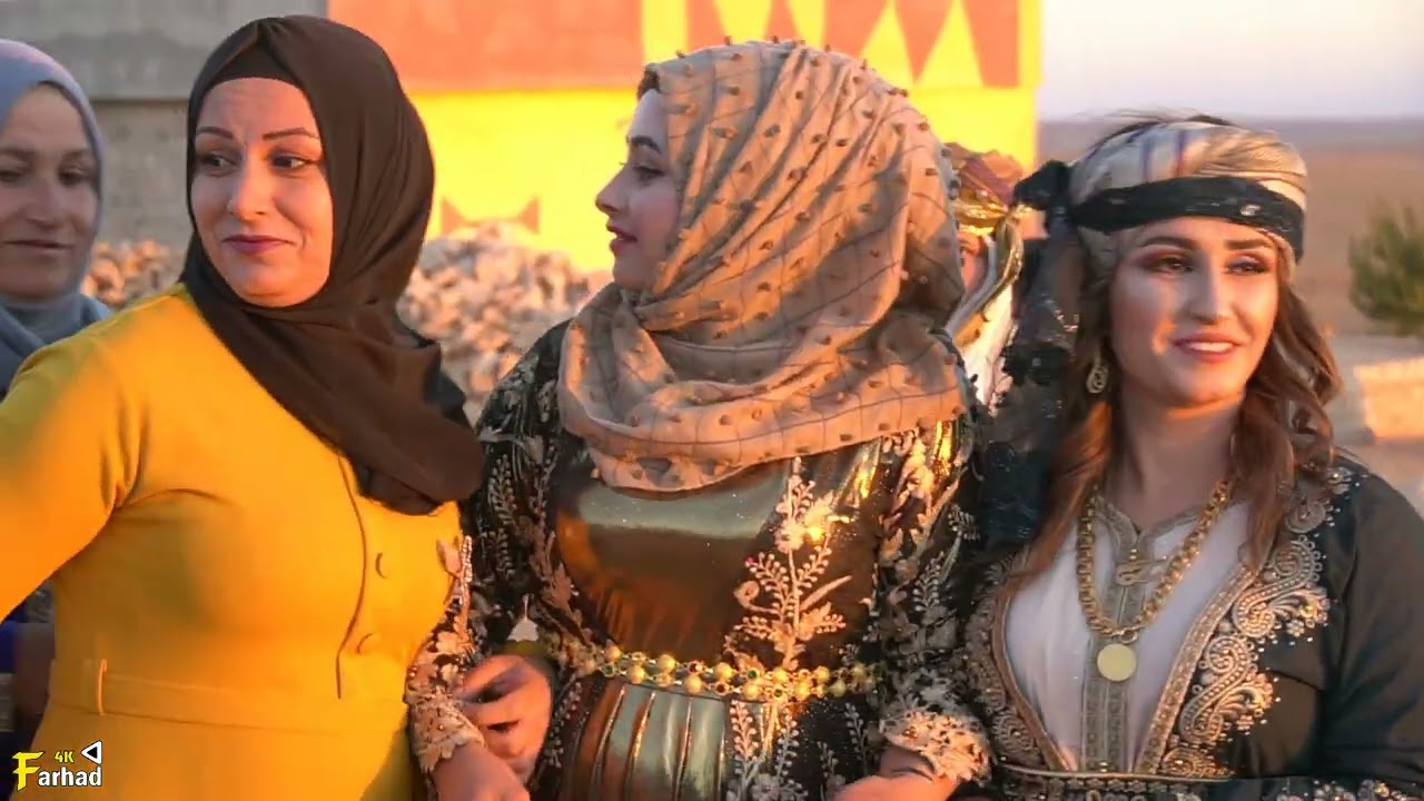 حفلة بشار ومروى (بكوباني) افراح اهالي قرية كاروز صغير #فيديو فرهاد 0933130464