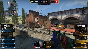 Twistzz 1v2 quick clutch against NAVI