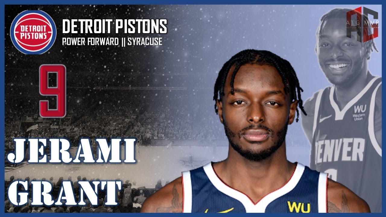 DETROIT PISTONS: Jerami Grant ᴴᴰ