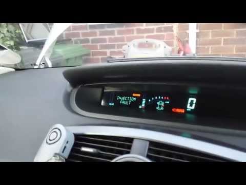 Renault Scenic 1.9 DCI Diesel pressure sensor test