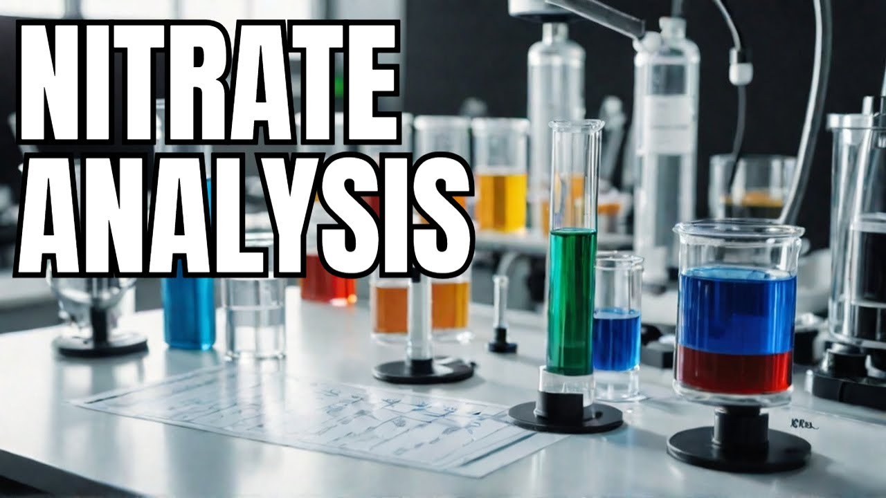 Lecture 20 Determination of Nitrate by cadmium reduction method - YouTube