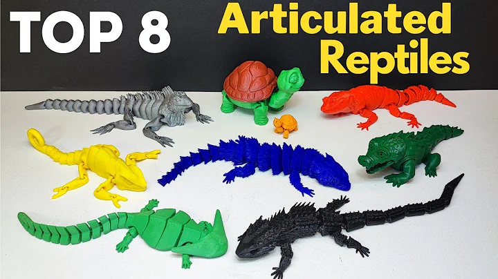 Top 8 Articulated Reptiles to 3D Print_S2 |3D Printable Animal Toys