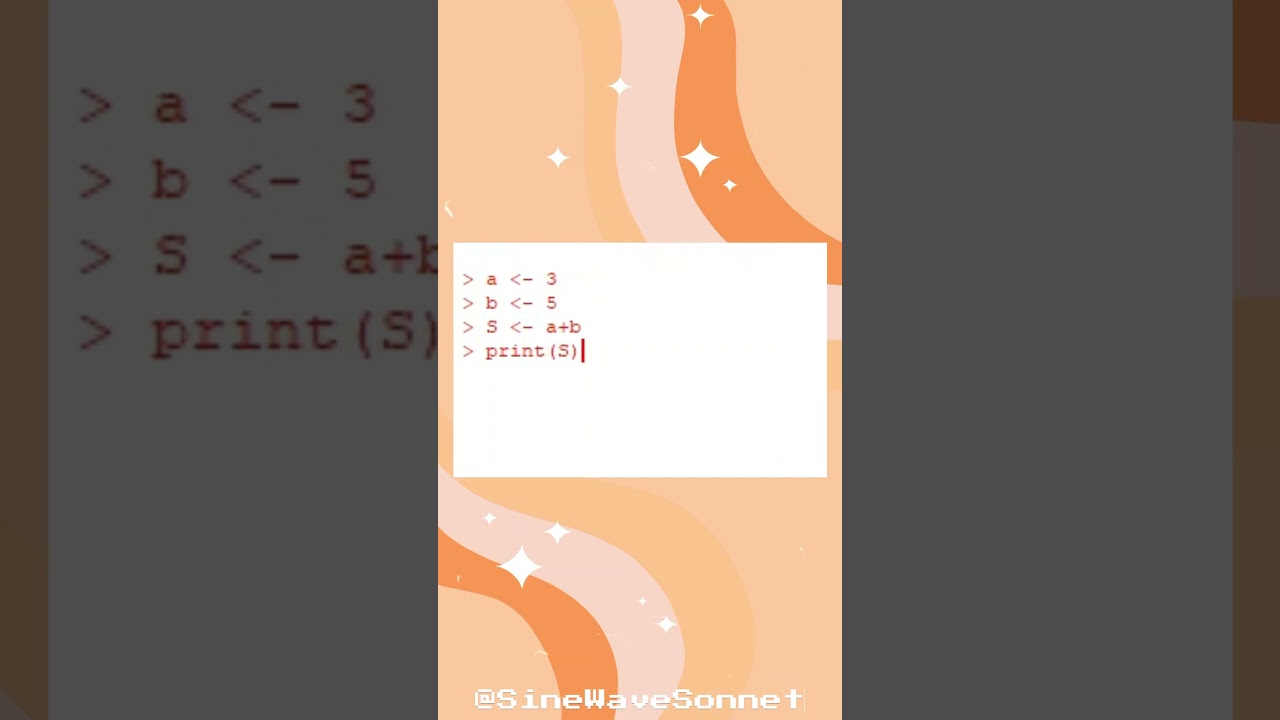 Addition of numbers by using R programming