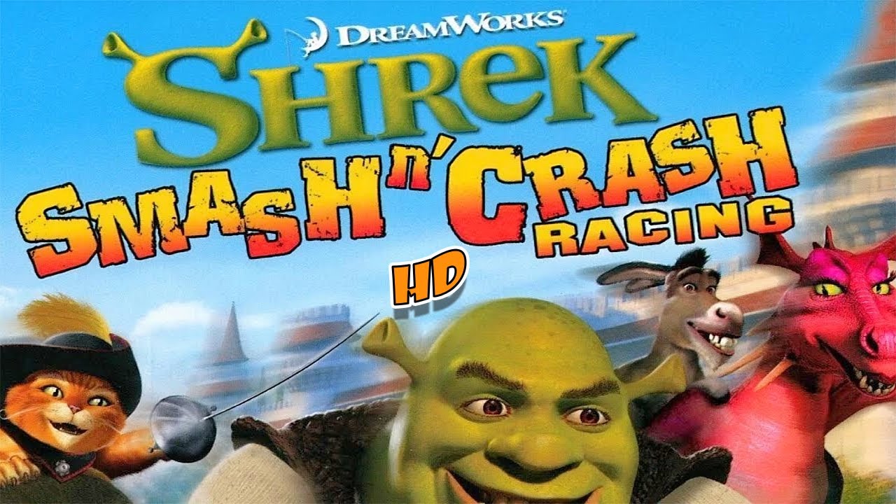 Shek Racing {PCSX2} DreamWorks Shrek - Smash n Crash Racing 4K ( AI Upscaled ...