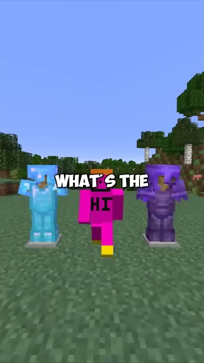 the strongest armor in minecraft (glitched)