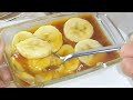 تحلية بالموز 🍌🍌والكراميل😍بدون بيض🥚بدون فرن سهلةوبسيطة😋وبمكونات بسيطةومتواجدة في كل منزل⁦👍🏻⁩