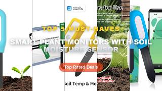 Best Smart Plant Monitors With Soil Moisture Sensor on AliExpress | Review - Tuya WiFi Temperature S