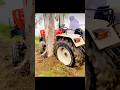 Swaraj tractor stuck in 2 tree ☠️🤯#viral #youtubeshorts #swaraj #tractor #viralshort