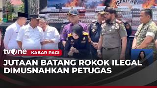 Customs Officers Collaborate with Local Government to Destroy 50 Billion Rupiah Worth of Illegal ...