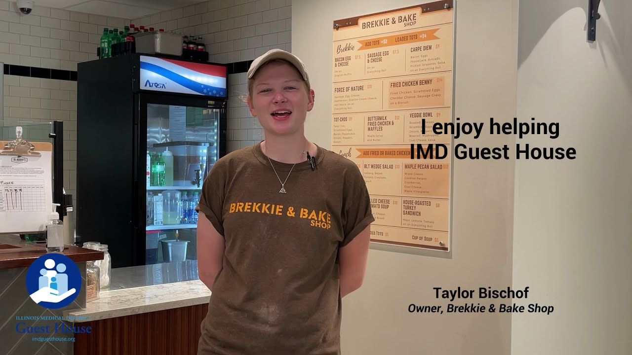 IMD Guest House: Community Partner - Taylor Bischof, Chef/Owner, Brekkie & Bake Shop