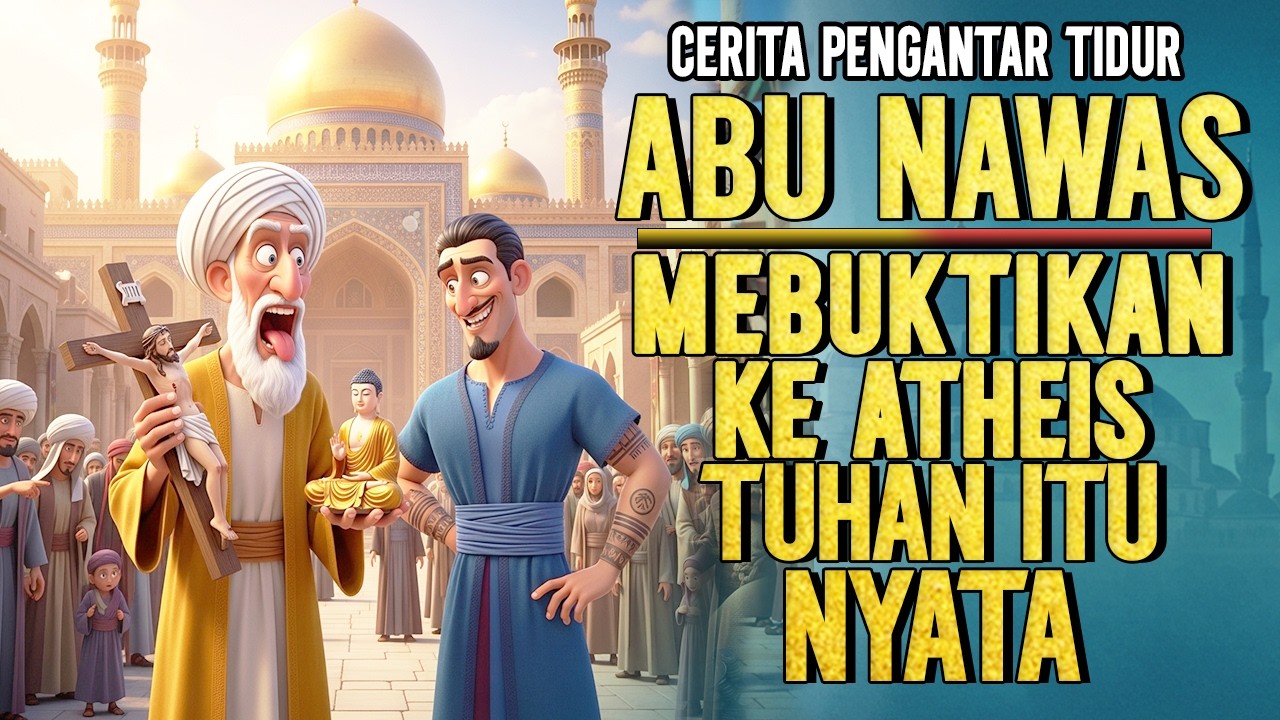 ABU NAWAS DEBAT DENGAN ATHEIS TUHAN ITU NYATA || DONGENG SEBELUM TIDUR