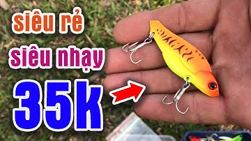Câu Lure Cá Lóc ● Cá Sắt Tuy Rẻ Nhưng Câu Rất Hiệu Quả / Snakehead fishing Lure | Tâm Râu Vlog #122