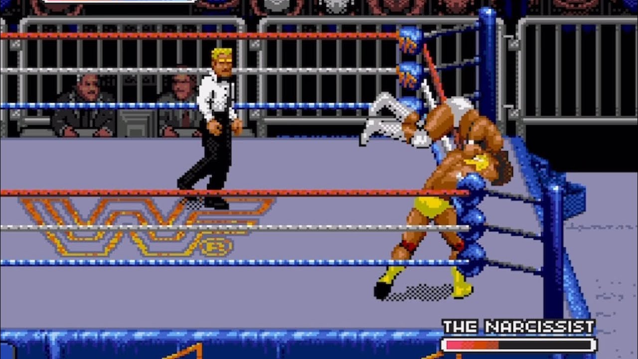 Hulk Hogan vs. Lex Luger | WWF Royal Rumble (Sega Genesis)