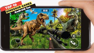 TOP 10 DİNOSOUR Games - Google Play Best Of Android Ios Games by Mobbox US 259 views 2 years ago 8 minutes, 21 seconds