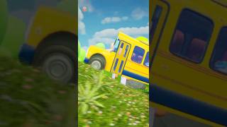 Wheels on the Bus, Sing Along #nurseryrhymes #bussong #shorts
