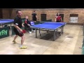 Marc villanueva  vs sylwester sobota   net  paddle vs ej plumbing  chicago table tennis league