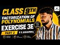 Class 9 Maths | Factorization of Polynomials Exercise 3E Part 2 | RS Aggarwal Solutions🍁🙋🏻‍♂️🙋🏻‍♂️