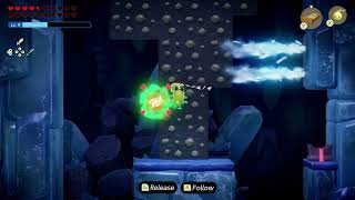 Echoes of Wisdom: Lanayru Temple 2D Fire Orb section (echoless)