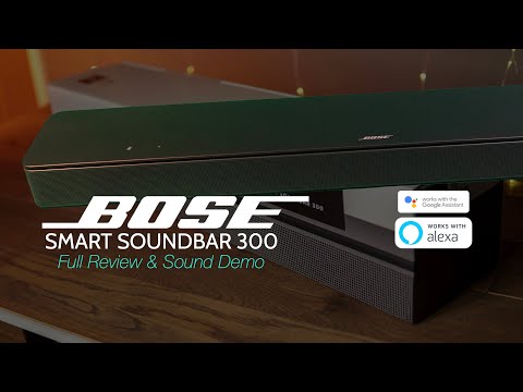 NEW Bose Smart Soundbar 300 | Full Review & Demo - YouTube