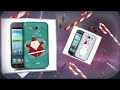 ORIGAMI XMAS HARD BACK CASE FOR SAMSUNG GALAXY WIN I8550 I85