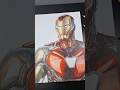 Drawing Iron Man #fyp #artology #drawing #avengers #ironman