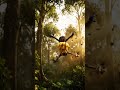 Nature Fights Back 🐝 DJI Mavic 3 Pro Drone Breaks Apart After Beehive Impact #dronevideo #shorts