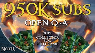 950k Subscribers, Open Q&amp;A, and the Collector Box Split Game!