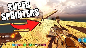 CONQUERING the HECTIC Octogonal Sandstorm Zombies Map! (Black Ops 3)