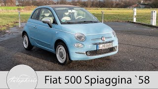 Fiat 500 Spiaggina '58 Driving Report / How much more RETRO can you pack into a car? - Autophorie Fiat 500 Hoonage