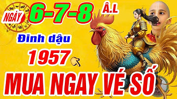 Tử vi ngày 6, 7, 8/3 âm. Tuổi Đinh dậu 1957 Thần tài báo mộng bất ngờ trúng số cực giàu có